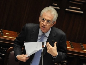 Italie record de popularité pour le gouvernement de Mario Monti